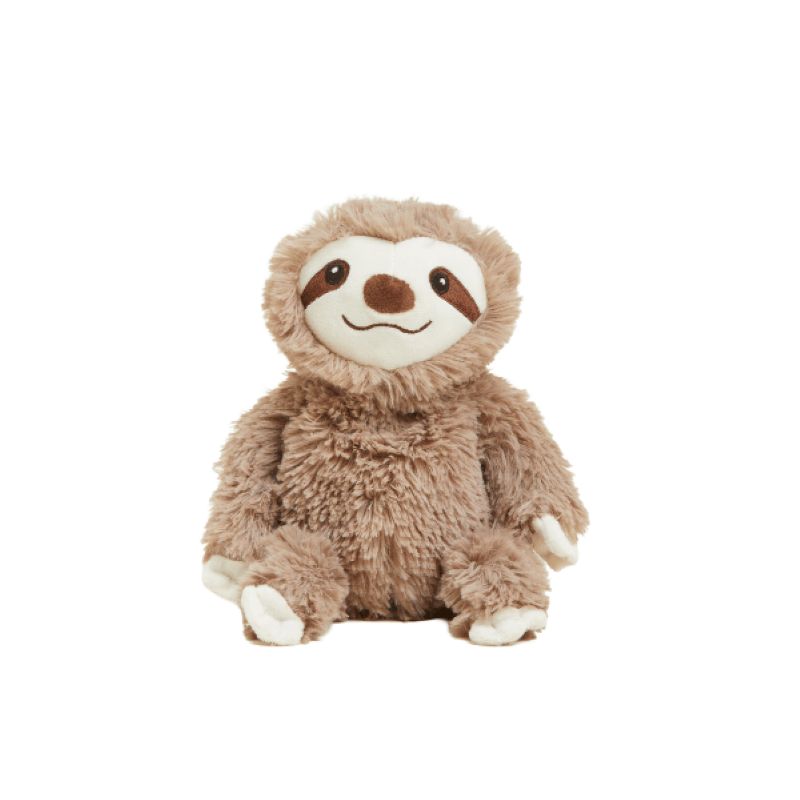 Warmies® Junior Brown Sloth (apron 22 cm) tall