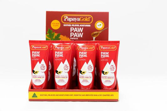 (Pack of 12) 100ml Lotion Paw Paw, PapayaGold