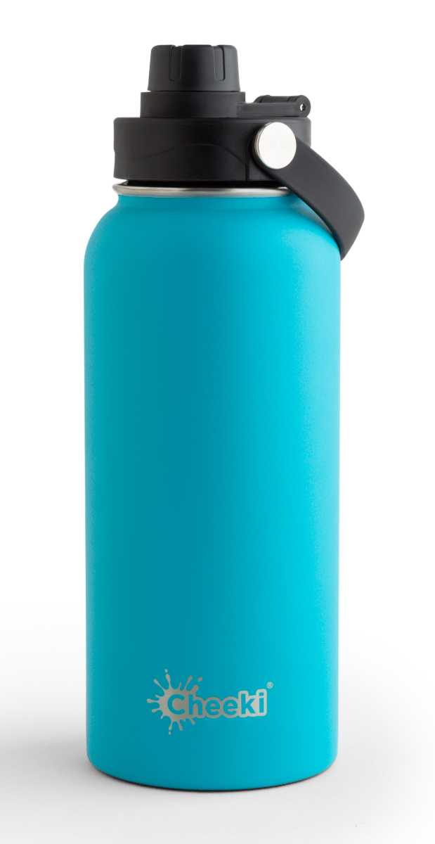 1 LITRE INSULATED ADVENTURE BOTTLE - AQUA