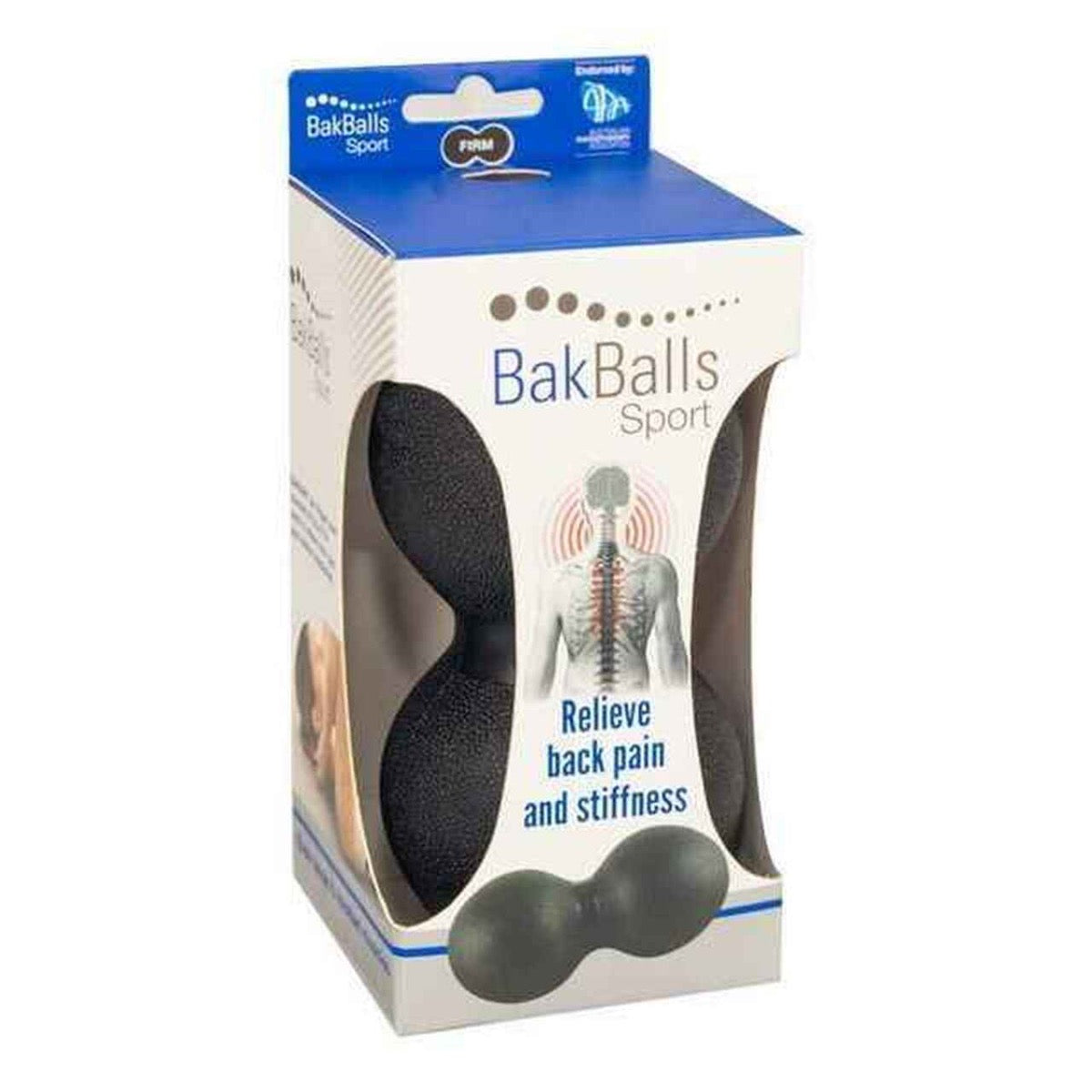 BakBalls- Firm - for Sports/Advanced (Black)