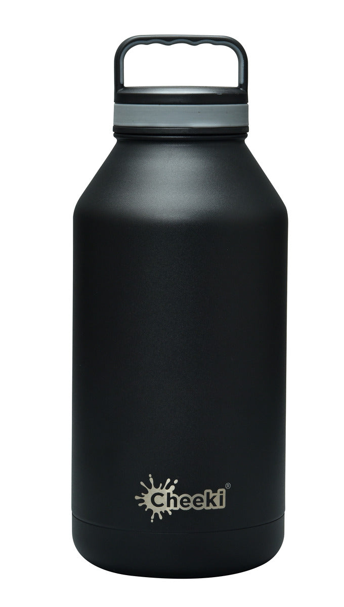 1.9L INSULATED BOTTLE CHEEKI CHILLER - BLACK