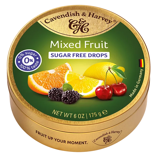 Sugar Free Mixed Fruit 175g
