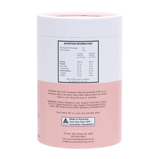 Estro Clear Detox Blend 200g net
