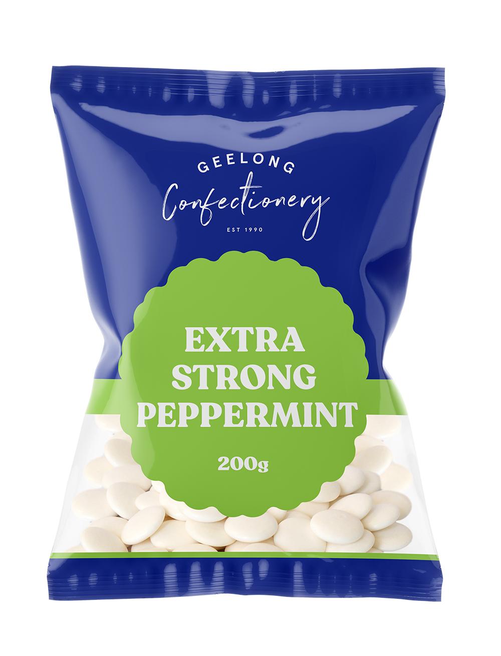 Flat Peppermints, 200g