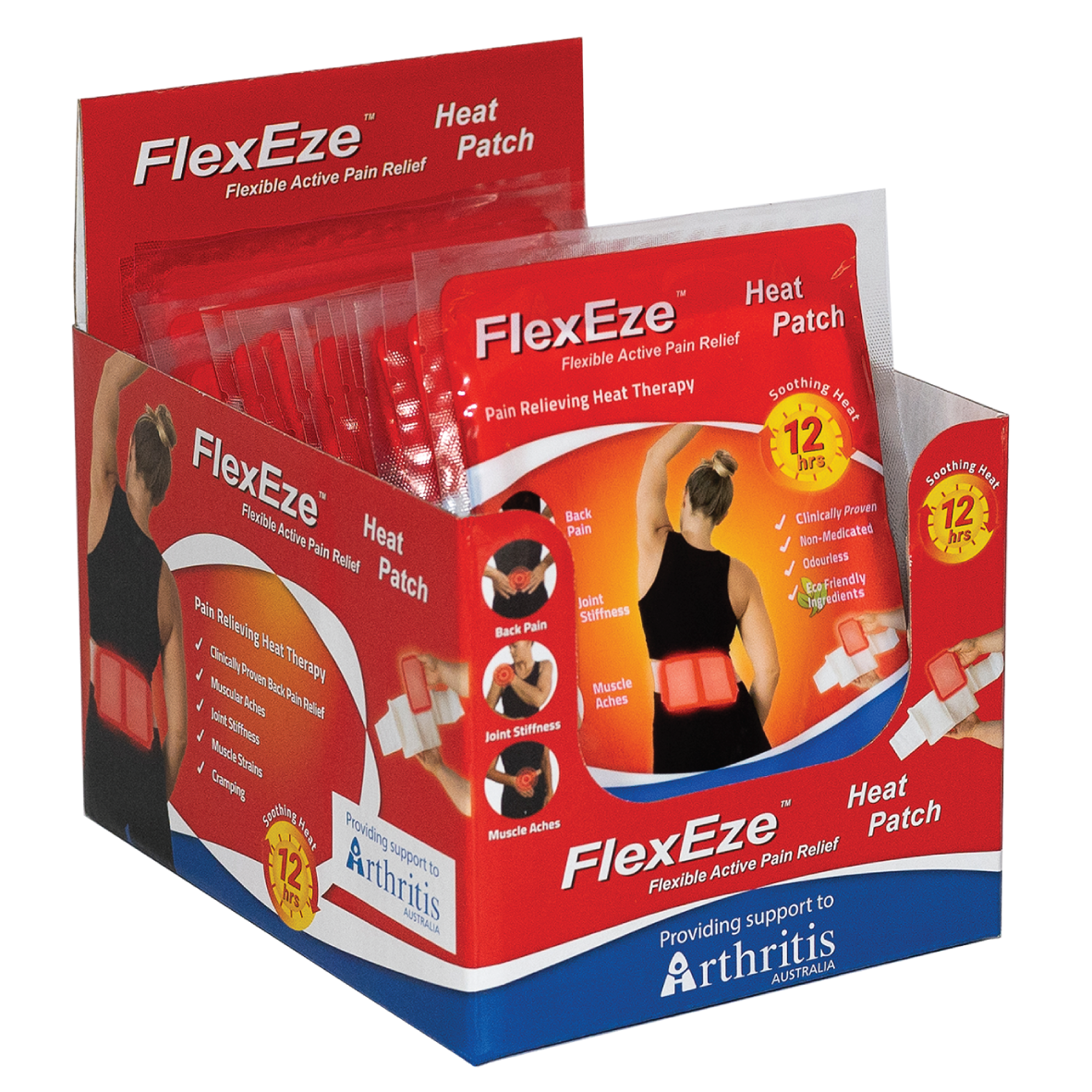 Heat Patches 20 Pack FlexEze