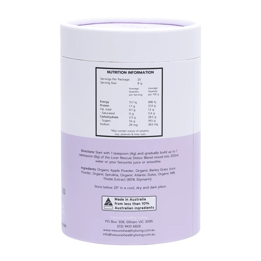 Liver Rescue Detox Blend. 200 gr net