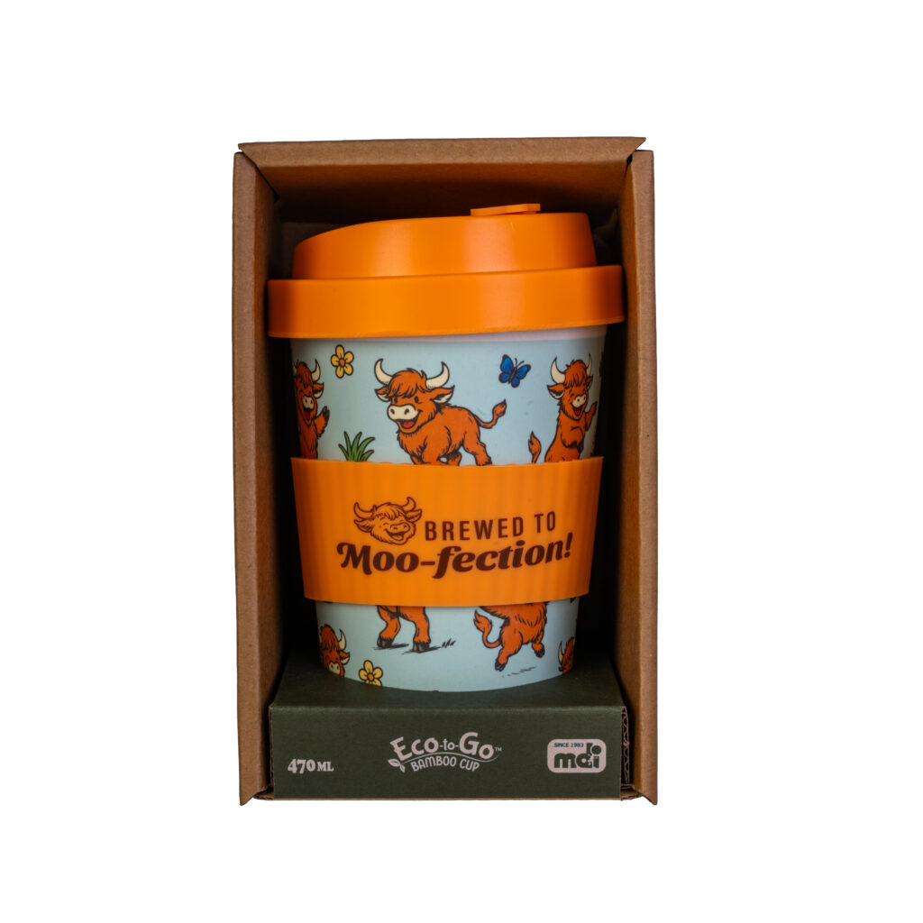 HIGHLAND COW ECO-TO-GO CUP