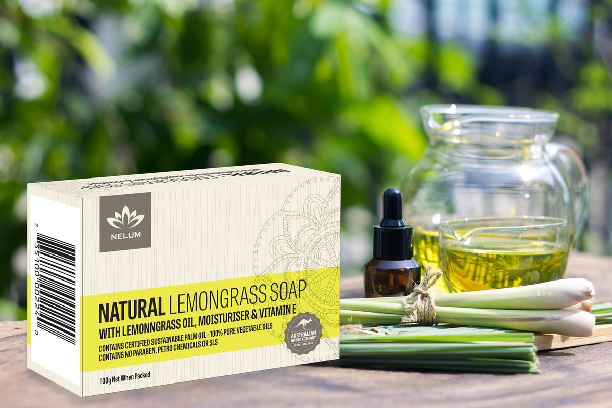 LEMONGRASS Natural SOAP BAR, 100g