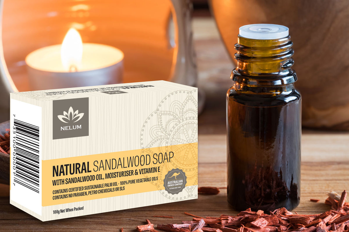 SANDALWOOD Natural SOAP BAR, 100g