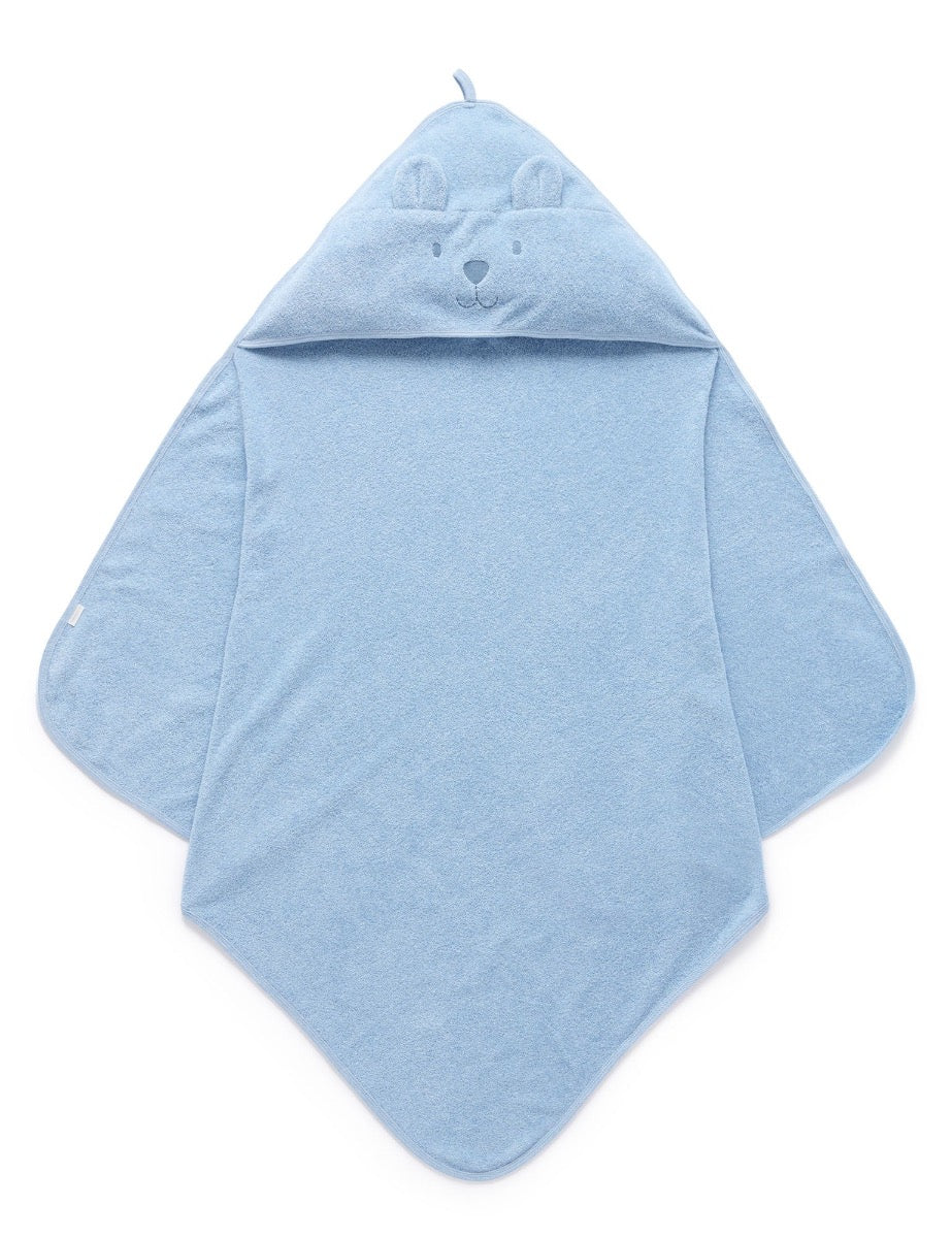 Blue Hooded Towel