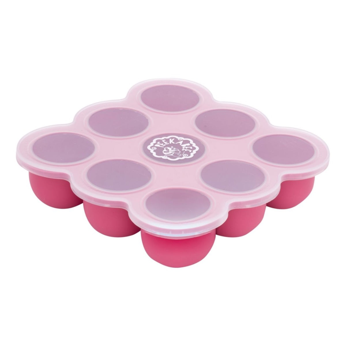 Silicone Food Storage Tray - Raspberry