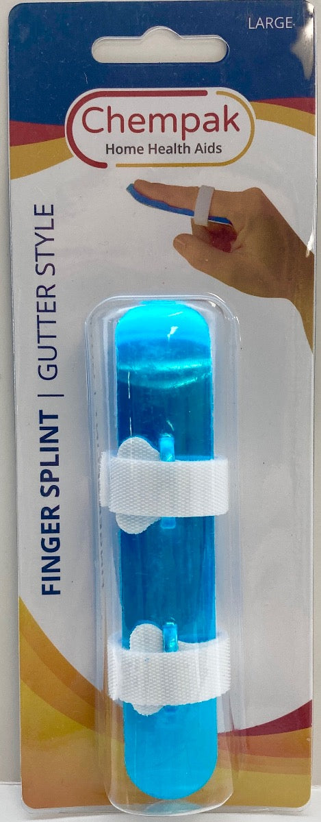 PS210L - GUTTER Finger Splint LARGE