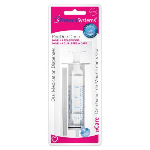 20ml, Oral med dispenser with filler tube PS420