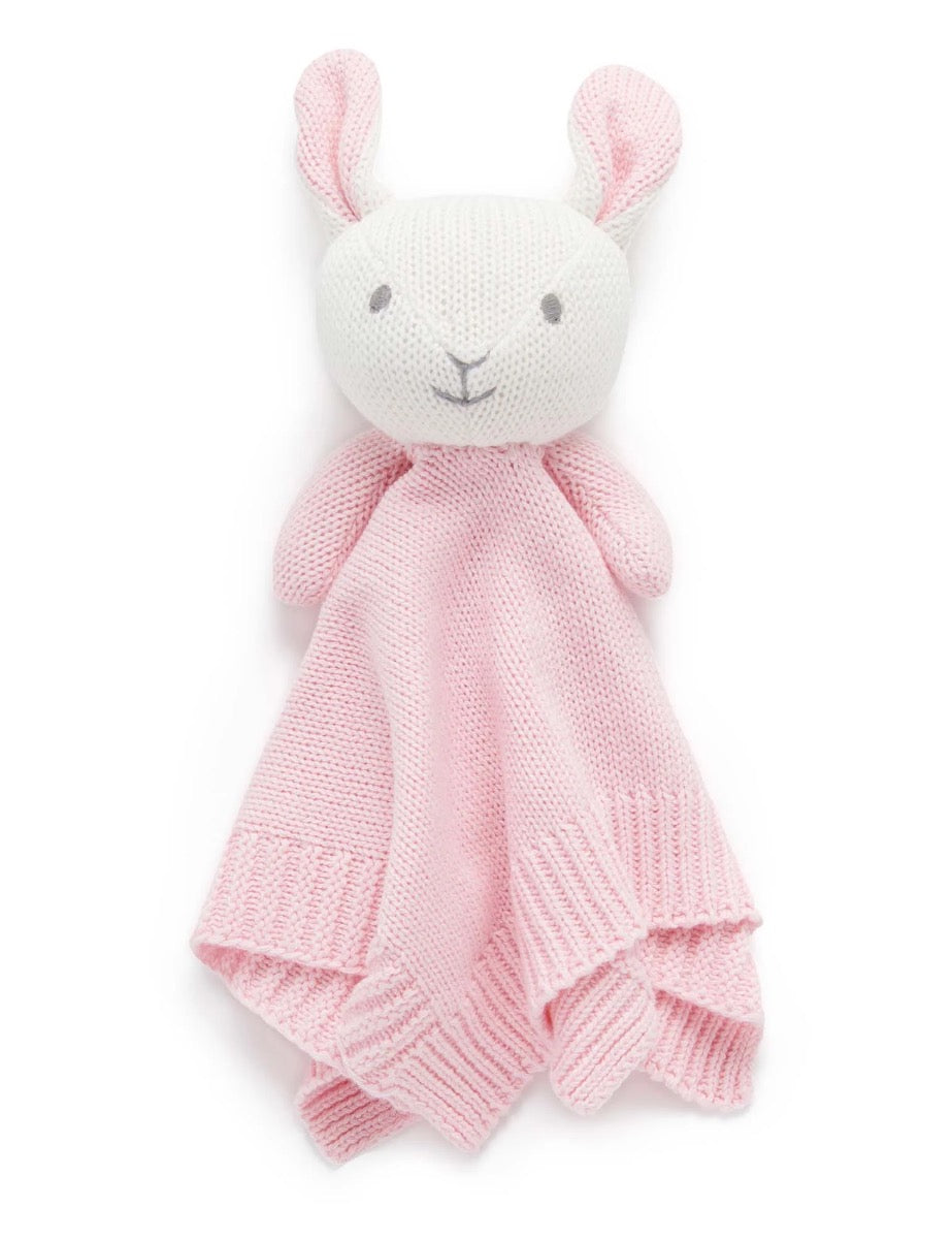 Knitted Bunny Comforter