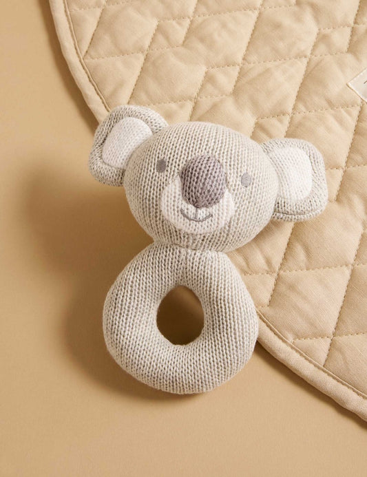Knitted Koala rattle