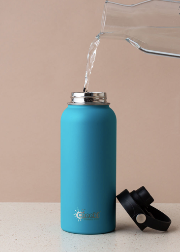 1 LITRE INSULATED ADVENTURE BOTTLE - AQUA