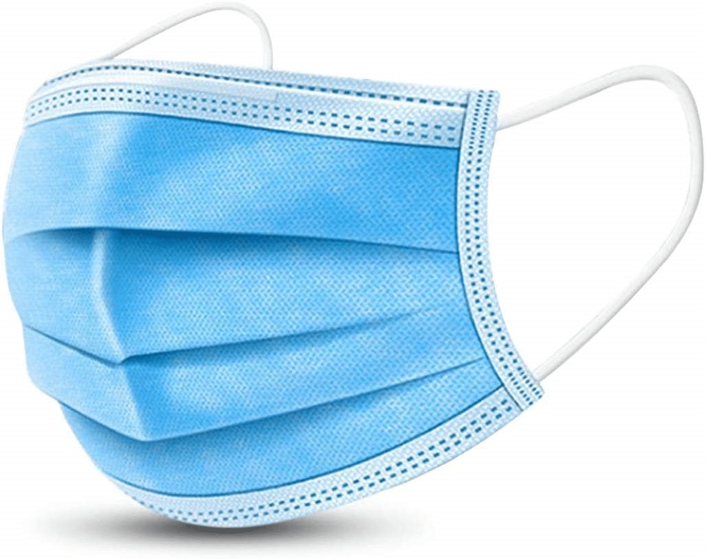 Calibre ADULT Level 2, Type IIR Face Mask with Ear Loops 3 Ply, Blue 50 per pack (1000/ctn)