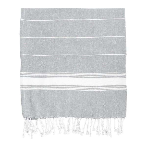 GREY 170x90, Turkish Beach Towel