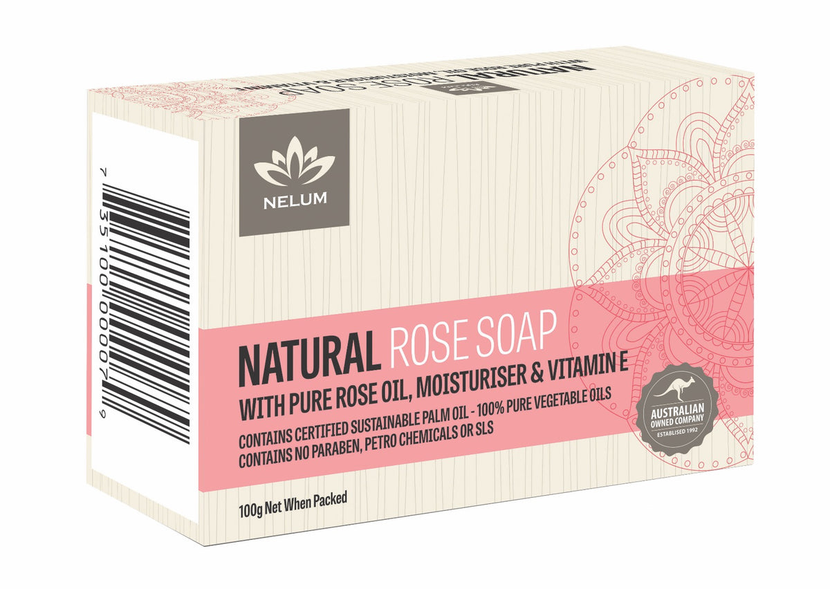 ROSE Natural SOAP BAR,100g