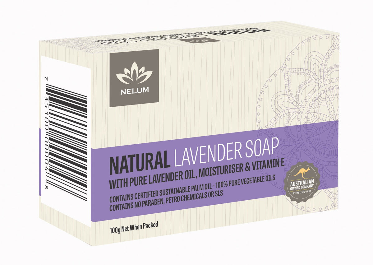 LAVENDER Natural SOAP BAR, 100g