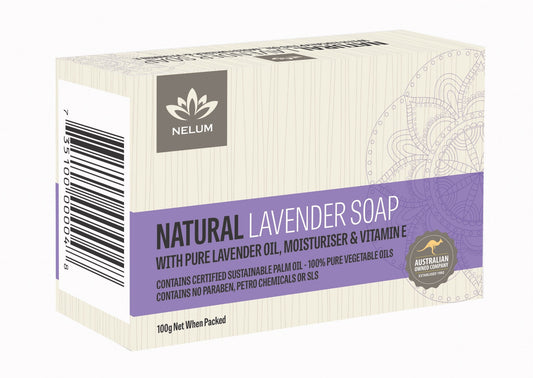 LAVENDER Natural SOAP BAR, 100g