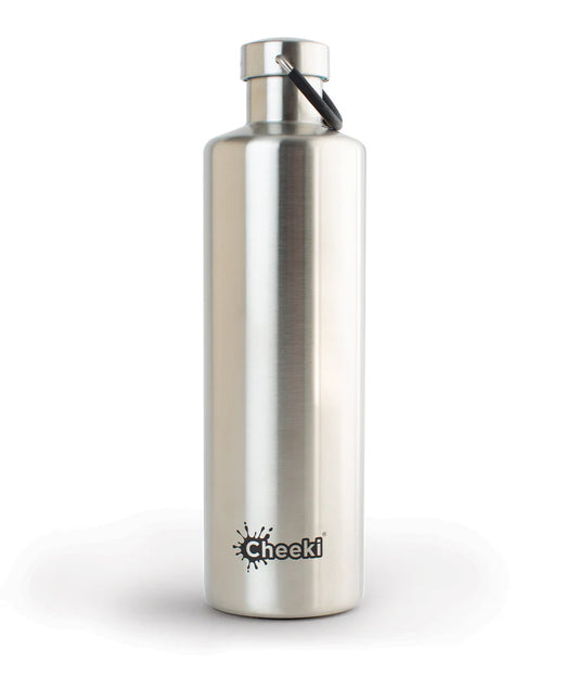 1 LITRE INSULATED CLASSIC BOTTLE - SILVER