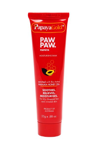 (Pack of 12) 25g Balm Paw Paw Papaya with Manuka Honey 20+, PapayaGold