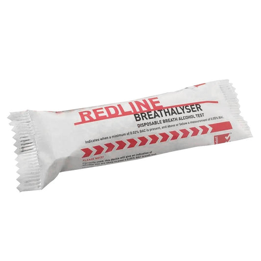 RedLine Breathalyser, Disposable Breath Alcohol Test 0.02% BAC