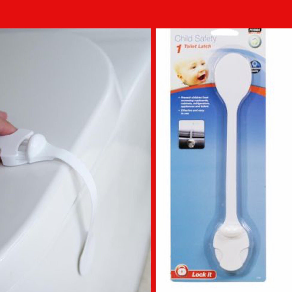 Toilet Latch Child Safety Toilet Latch 23cm