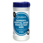 Eurosan Alcohol Sanitiser Iso wipes 21 x 14cm Small (100/canister)