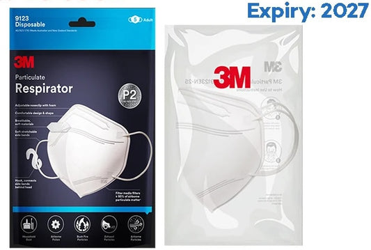 3M P2 Disposable Face Mask / Pack of 5