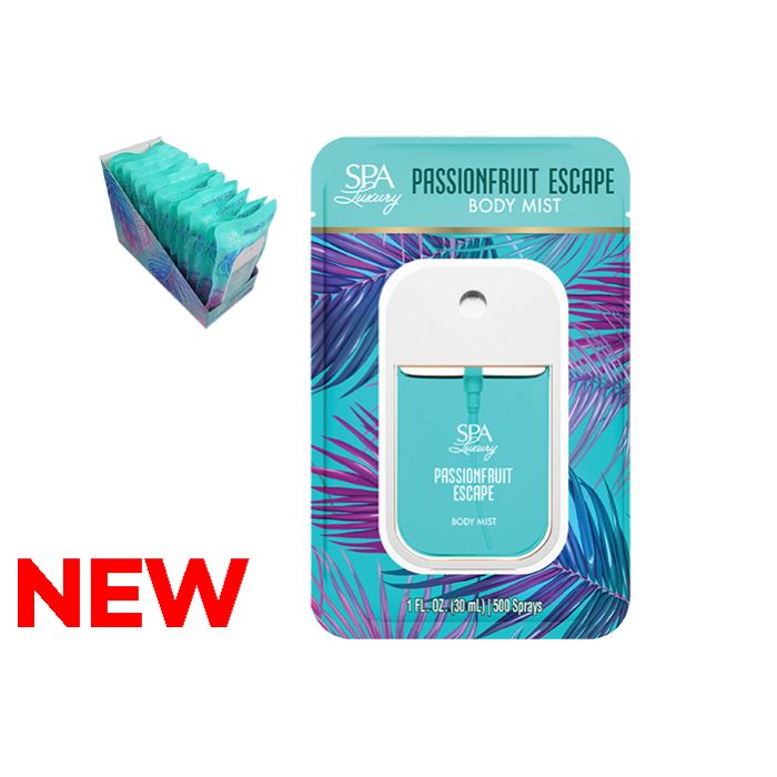 Passionfruit Escape - Spa Luxury Body Mist, 30ml (500x Sprays)