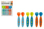 Toddler Modware Utensils - Teal/Lime