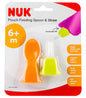 NUK Pouch Feeding Spoon Straw Set