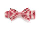 Festive Gingham Bow Headband