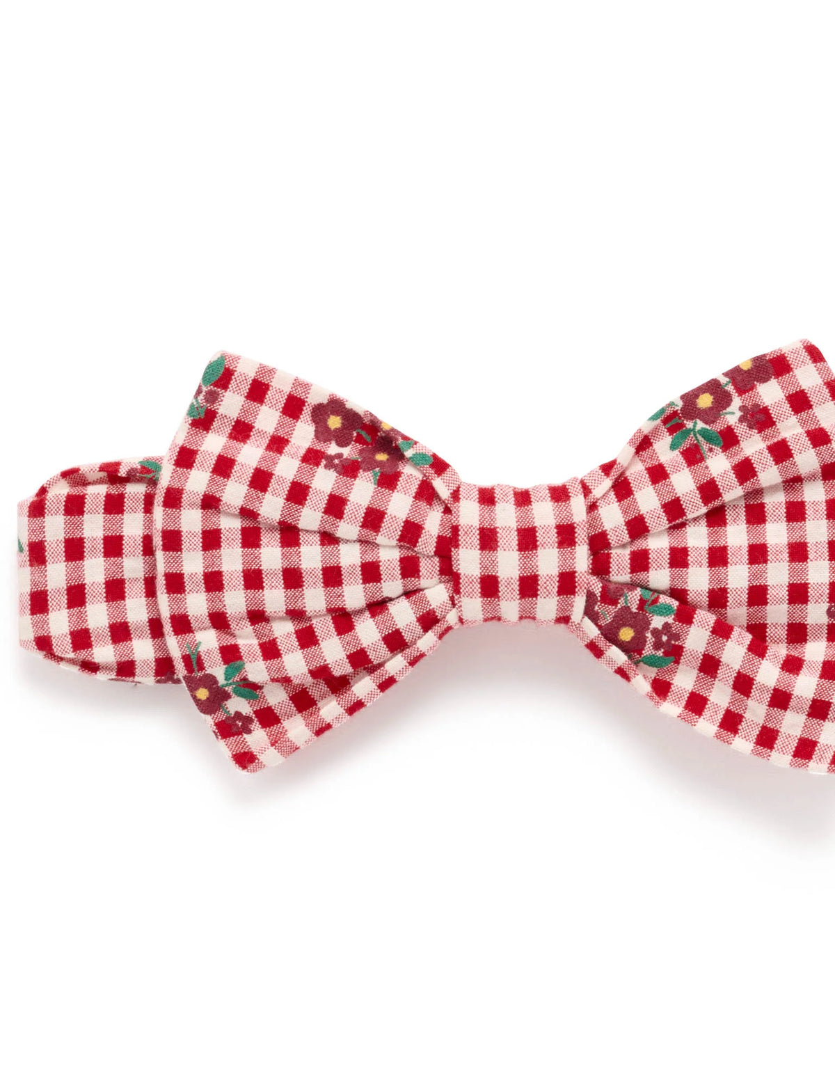 Festive Gingham Bow Headband