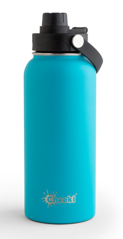 1 LITRE INSULATED ADVENTURE BOTTLE - AQUA