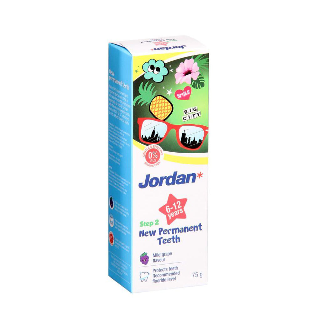 Step 2, 6-12 Kids Toothpaste Jordan