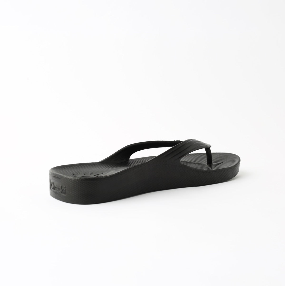 Arch Support Thongs - Black
