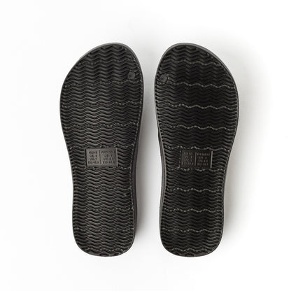 Arch Support Thongs - Black