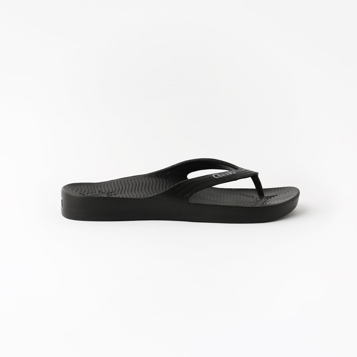 Arch Support Thongs - Black