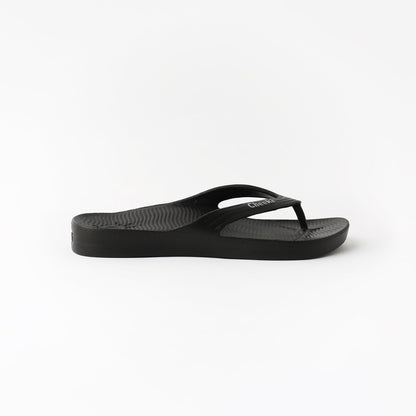 Arch Support Thongs - Black