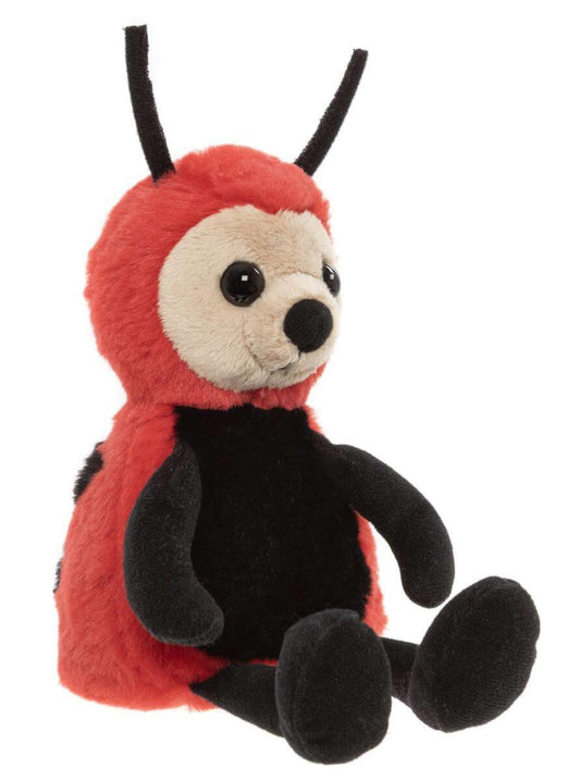 Leaf Ladybird Rose Red