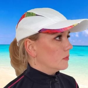 Breeze White MICROLITE Cap (ONE SIZE)
