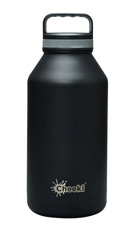 1.9L INSULATED BOTTLE CHEEKI CHILLER - BLACK