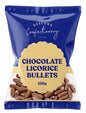Chocolate Liquorice Bullets, 150g