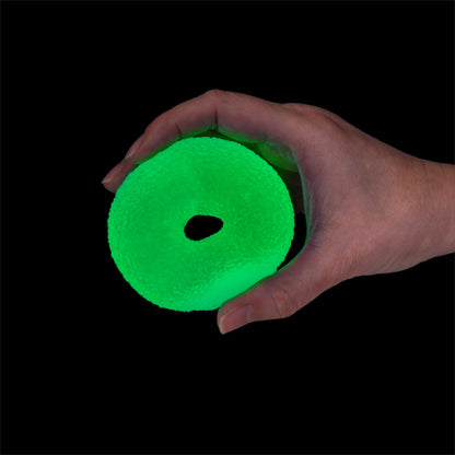 Box of 12, Smoosho's Super Squeeze Glow-in-the-dark Doughnut