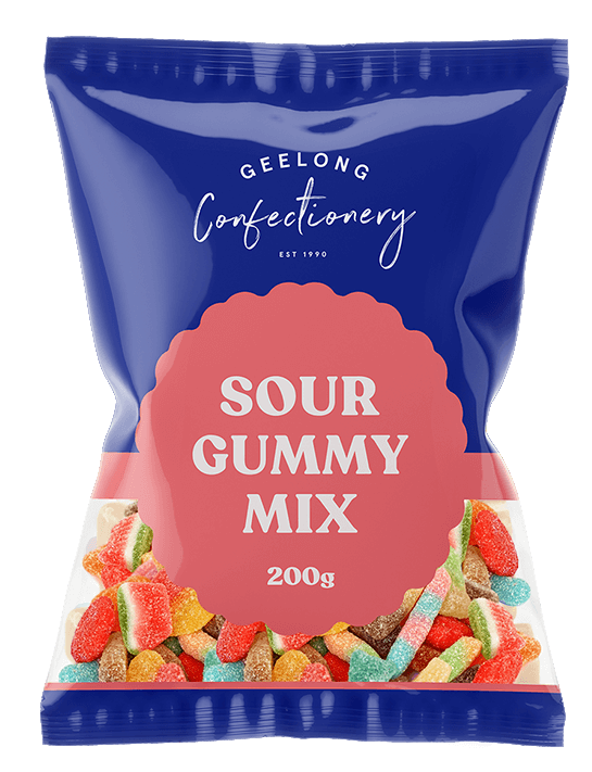 Sour Gummy Mix, 200g