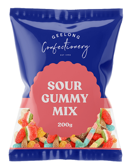 Sour Gummy Mix, 200g