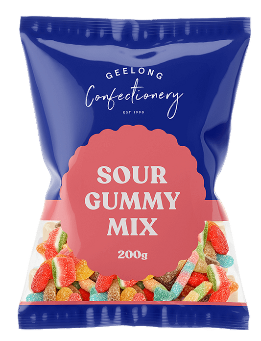 Sour Gummy Mix, 200g